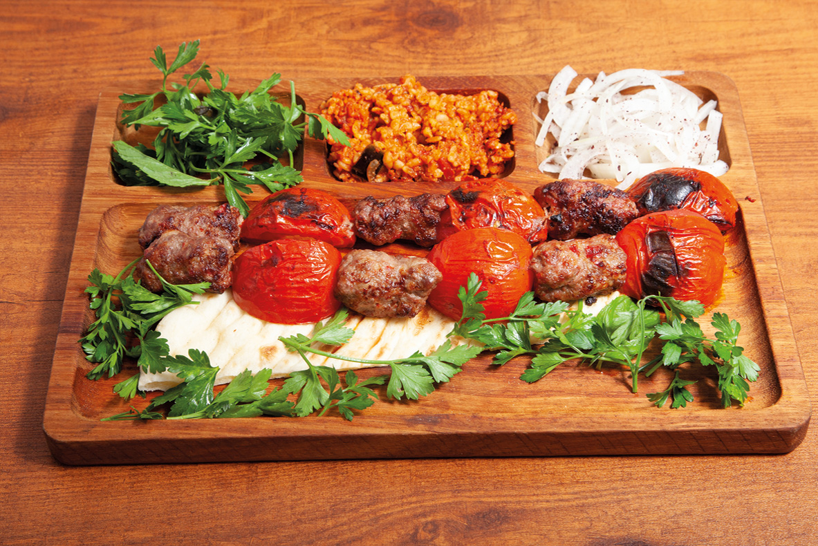 Domatesli Kebap